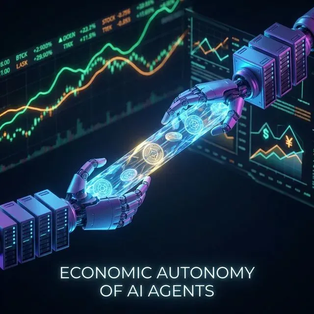 Economic Autonomy and Interaction of AI Agents