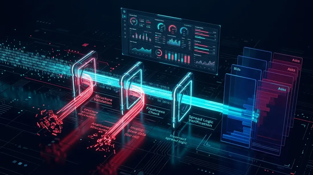 Data quality validation pipeline