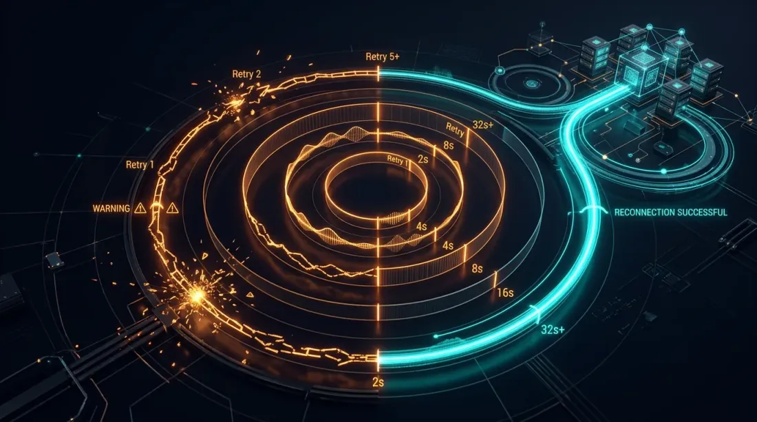Error handling and exponential backoff retry