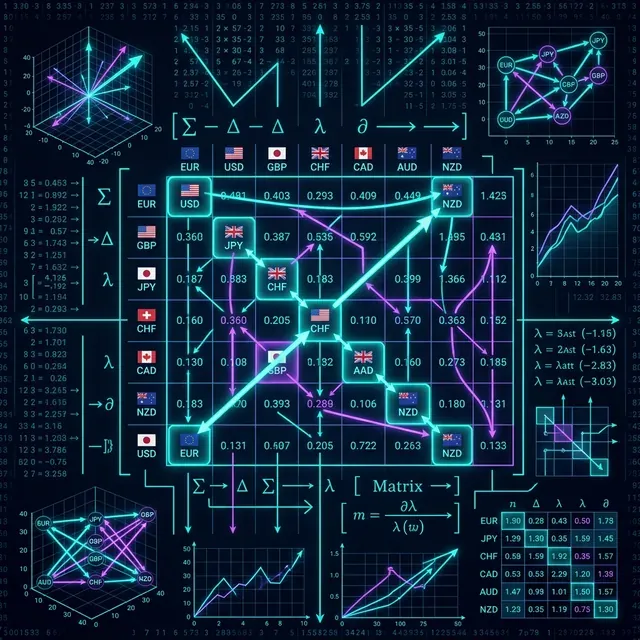 Матрица обменных курсов и арбитражные циклы