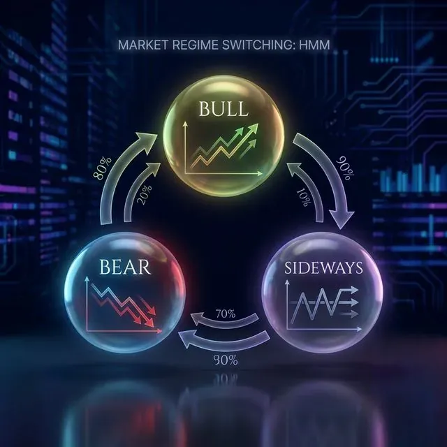Market Regime Switching HMM