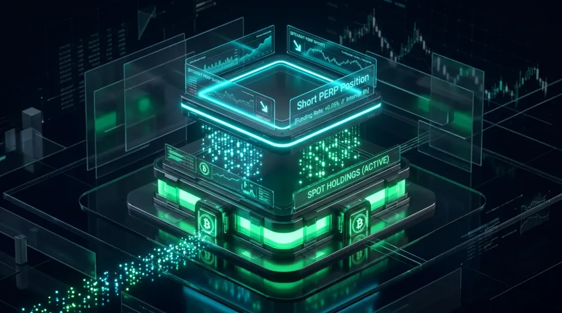 Carry trade спот-бессрочный фьючерс: спотовые активы и короткая позиция по перпу на одной бирже