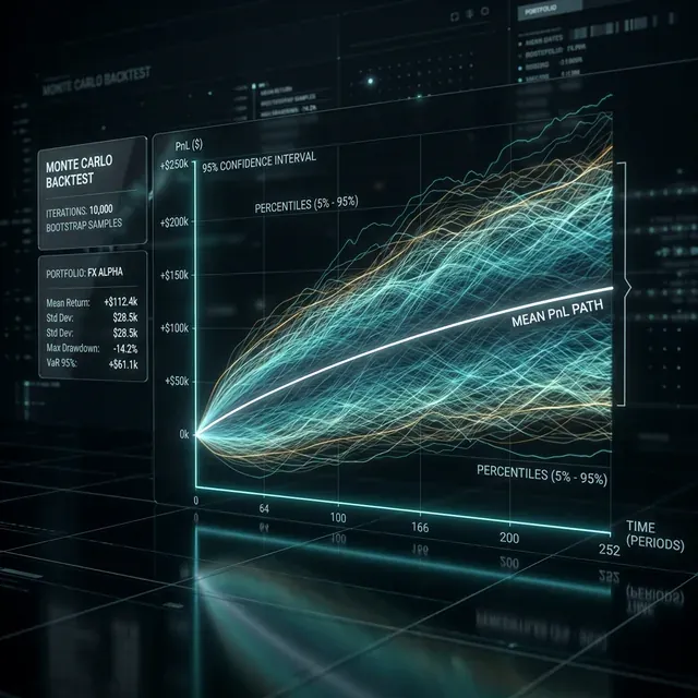 Monte Carlo Bootstrap: как получить confidence intervals для бэктеста за 10 строк кода