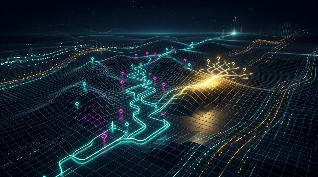 Searching through multidimensional parameter space