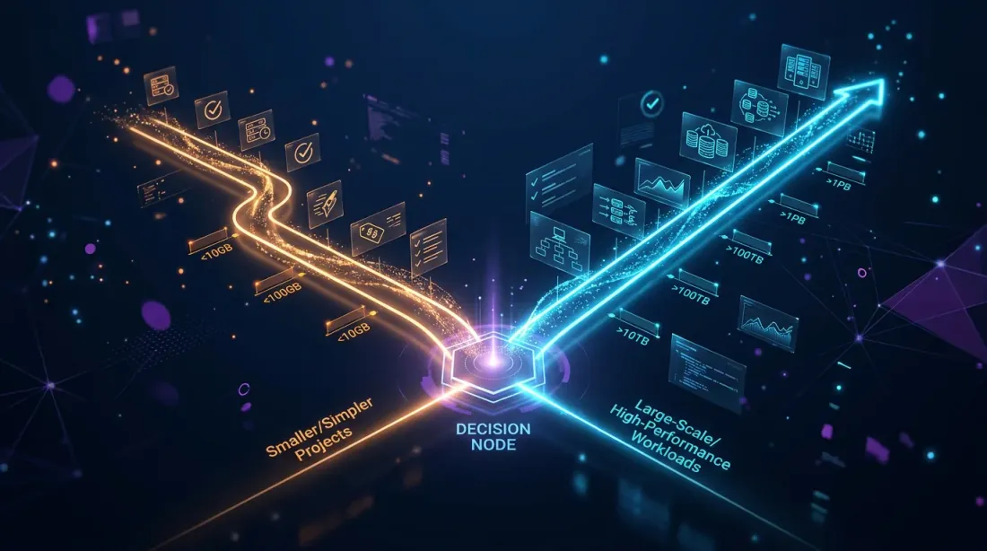 Decision guide for choosing Pandas vs Polars