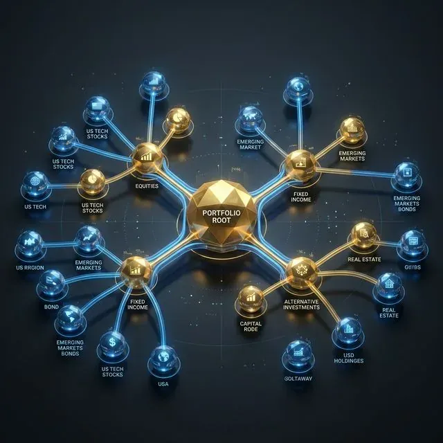 Portfolio Balancer Hierarchy Tree