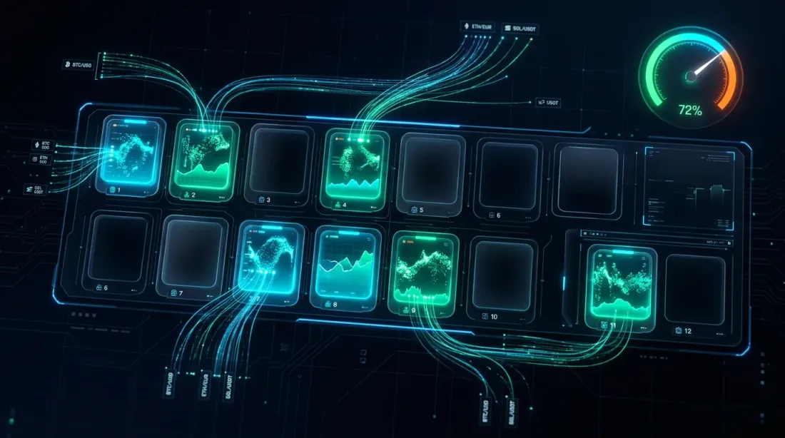 오케스트레이터 슬롯 활용률 대시보드