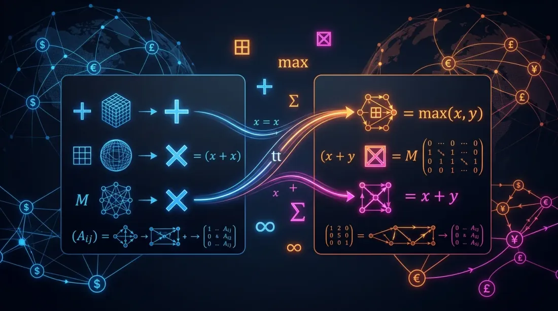 열대(max-plus) 대수 시각화