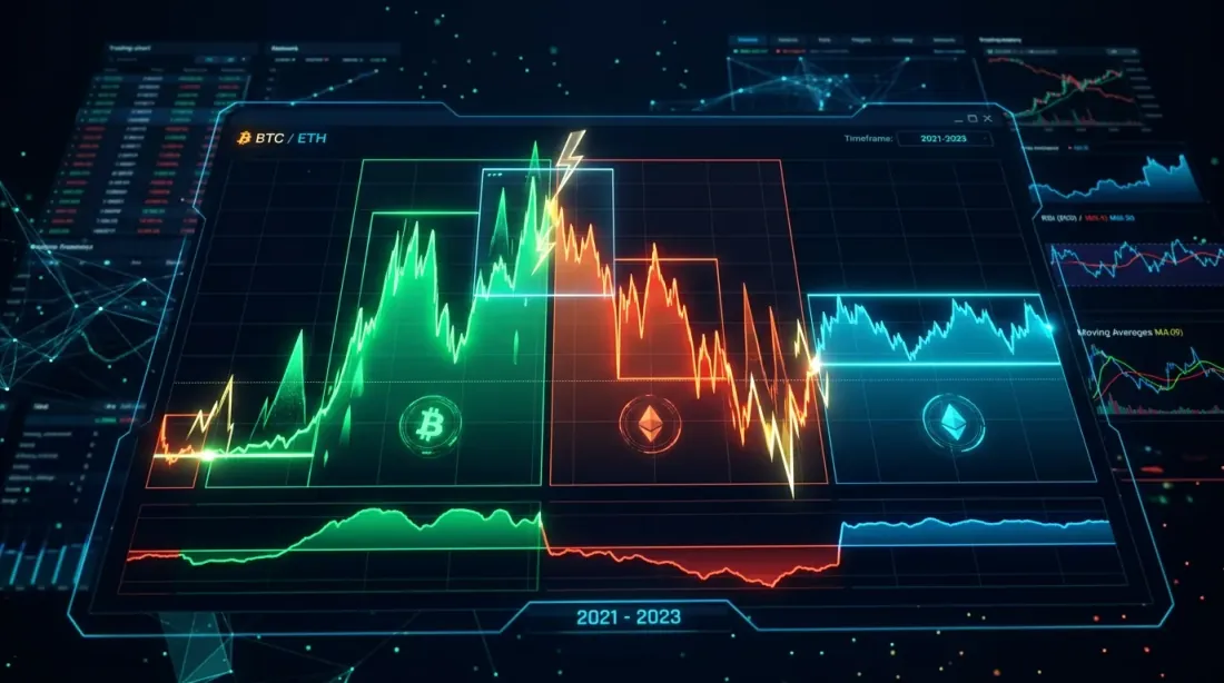 Cryptocurrency WFO specifics visualization