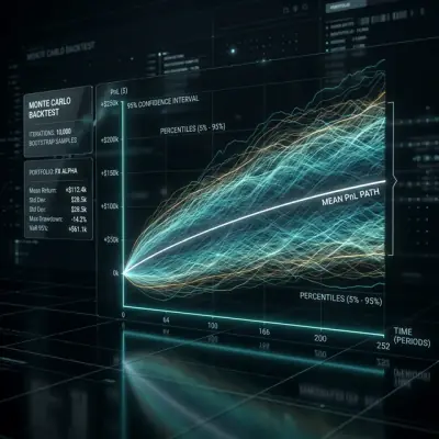 Monte Carlo Bootstrap: How to Get Confidence Intervals for a Backtest in 10 Lines of Code